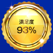 満足度93％